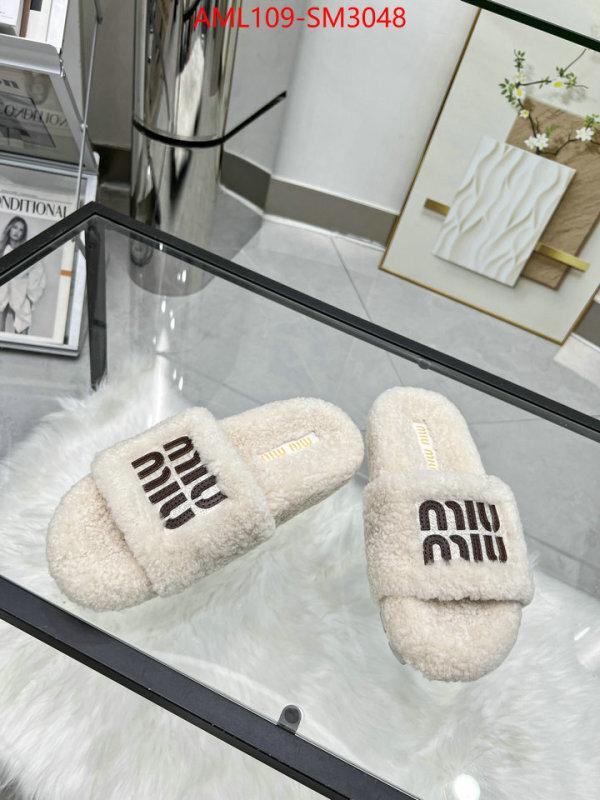 Women Shoes-Miu Miu high quality 1:1 replica ID: SM3048 $: 109USD