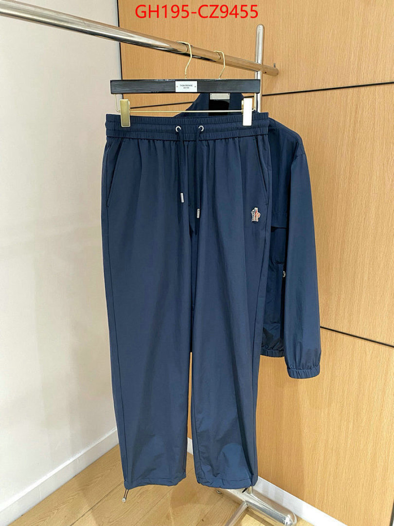 Clothing Set-Moncler ID: CZ9455 $: 195USD