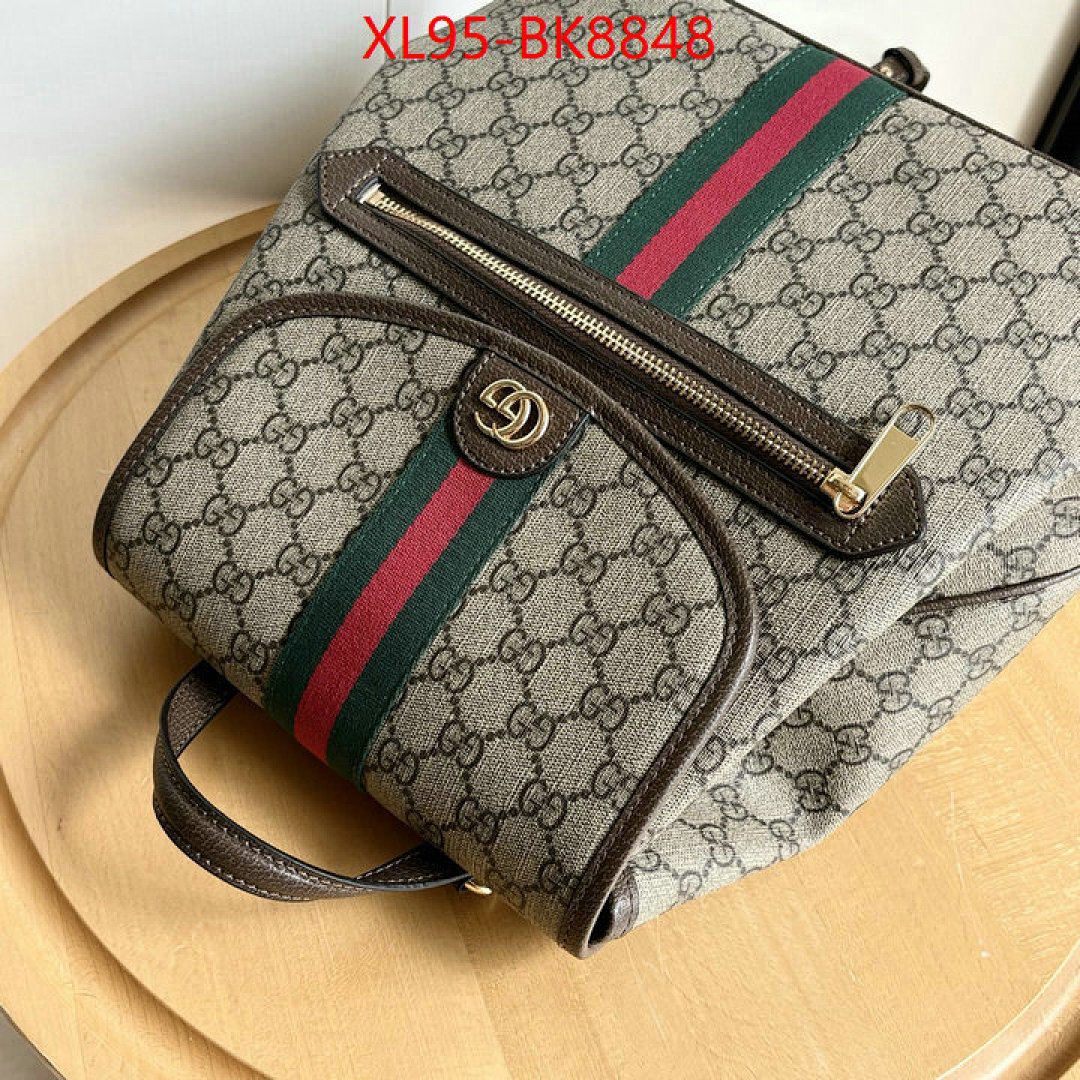 Gucci Bags(4A)-Backpack- ID: BK8848 $: 95USD,