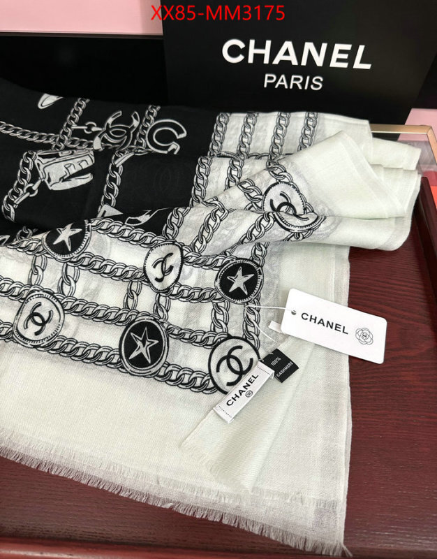 Scarf-Chanel high quality online ID: MM3175 $: 85USD