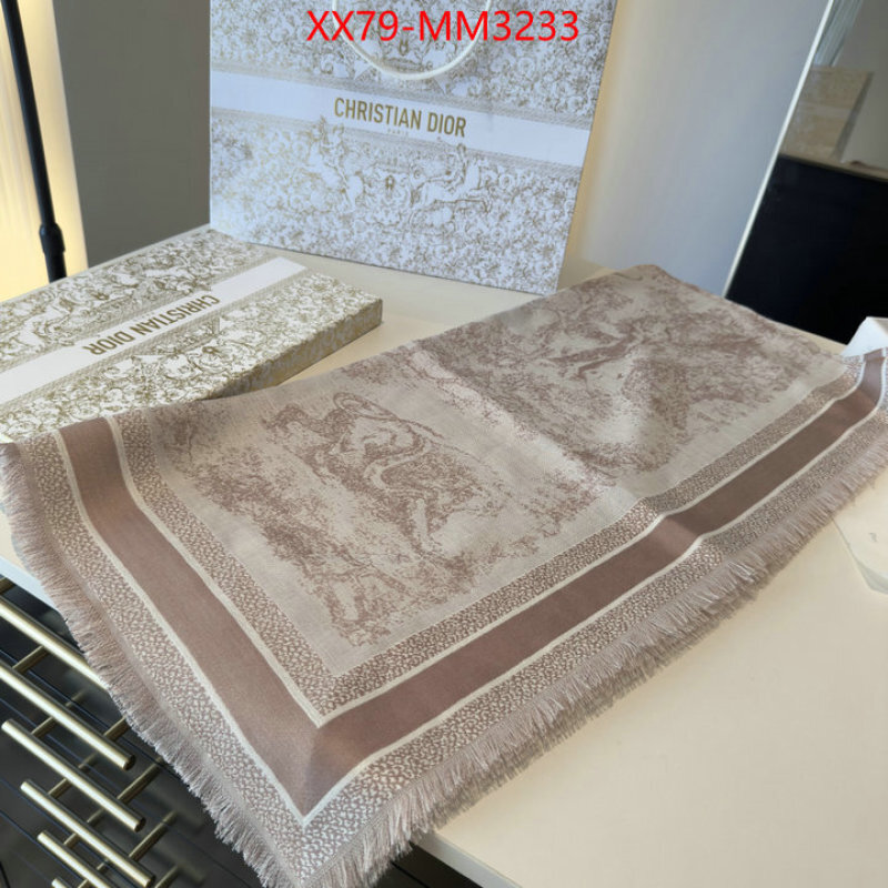 Scarf-Dior fashion replica ID: MM3233 $: 79USD