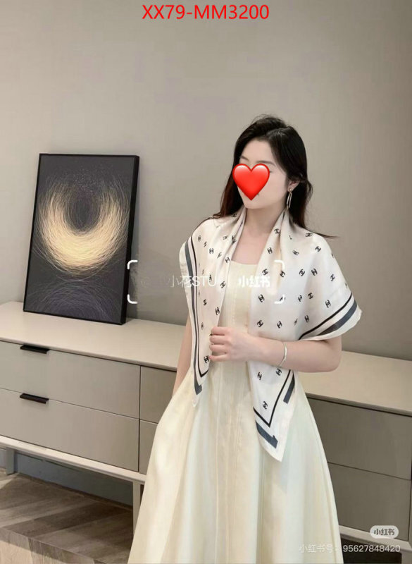Scarf-Chanel where should i buy to receive ID: MM3200 $: 79USD