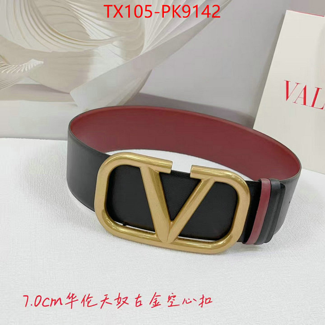 Belts-Valentino ID: PK9142 $: 105USD