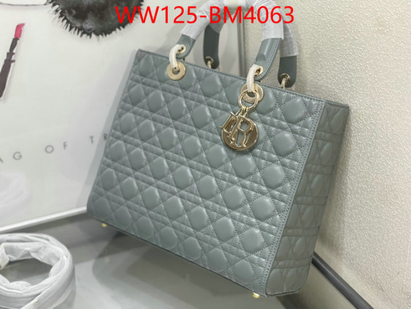 Dior Bags(4A)-Lady- ID: BM4063 $: 125USD,