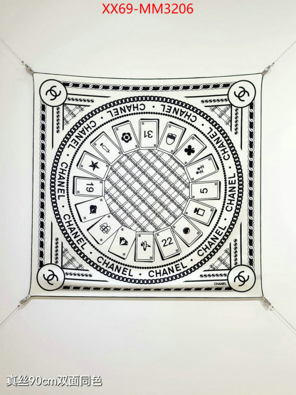 Scarf-Chanel aaaaa quality replica ID: MM3206 $: 69USD