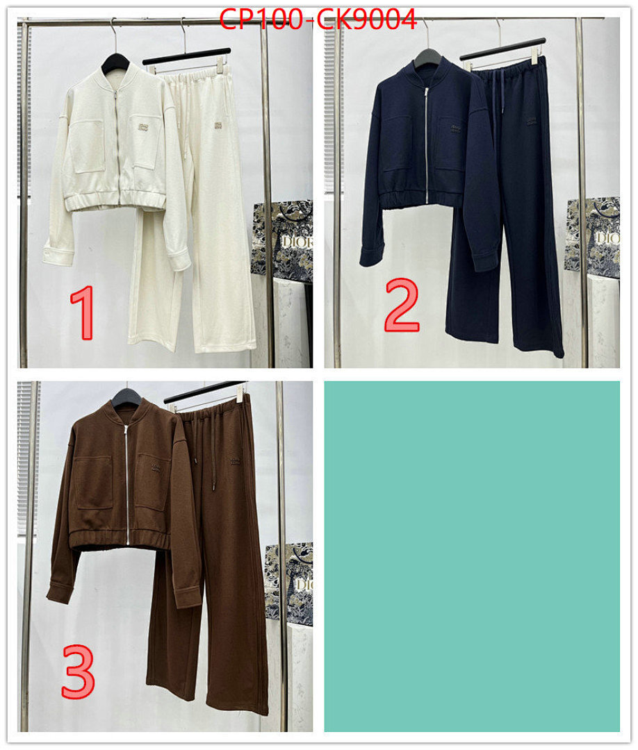 Clothing-MIU MIU ID: CK9004 $: 100USD