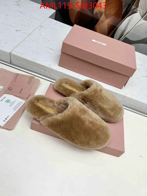 Women Shoes-Miu Miu what 1:1 replica ID: SM3043 $: 119USD