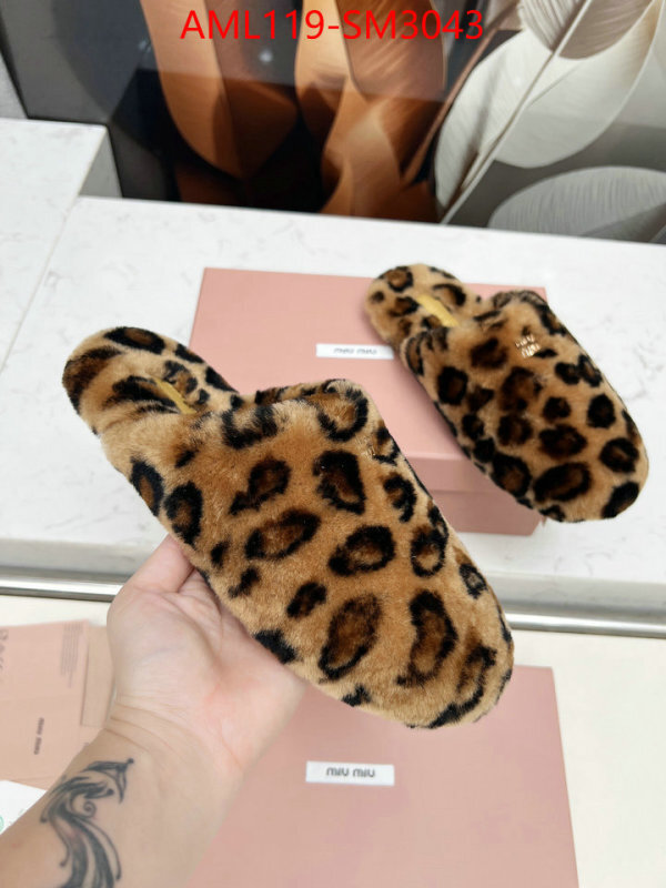 Women Shoes-Miu Miu what 1:1 replica ID: SM3043 $: 119USD