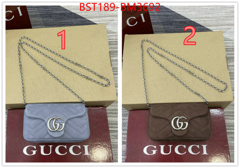 Gucci Bags(TOP)-Marmont ID: BM3692 $: 189USD,