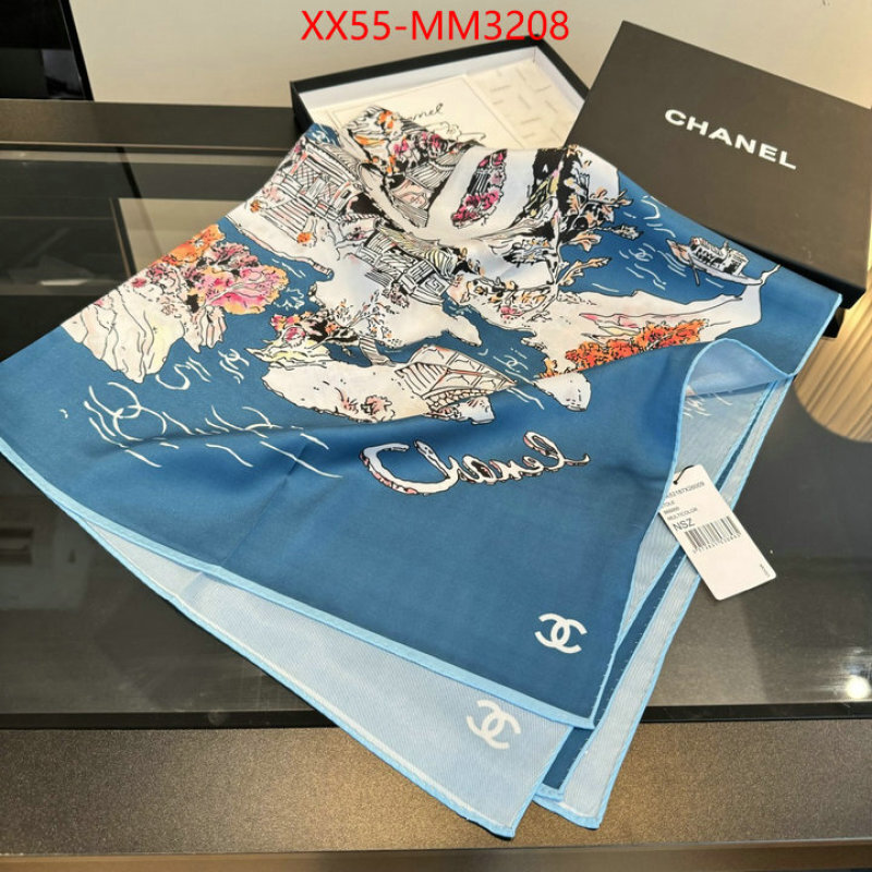 Scarf-Chanel buy 1:1 ID: MM3208 $: 55USD