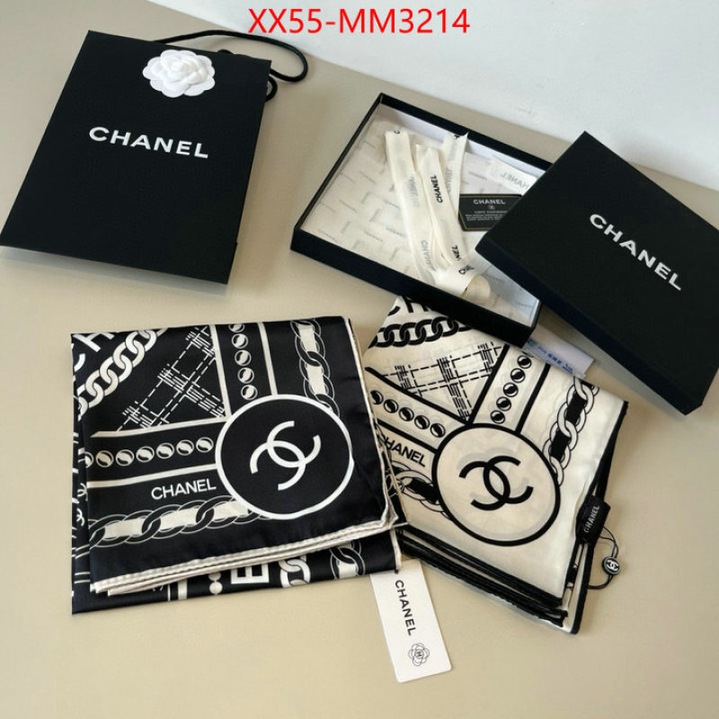 Scarf-Chanel best website for replica ID: MM3214 $: 55USD