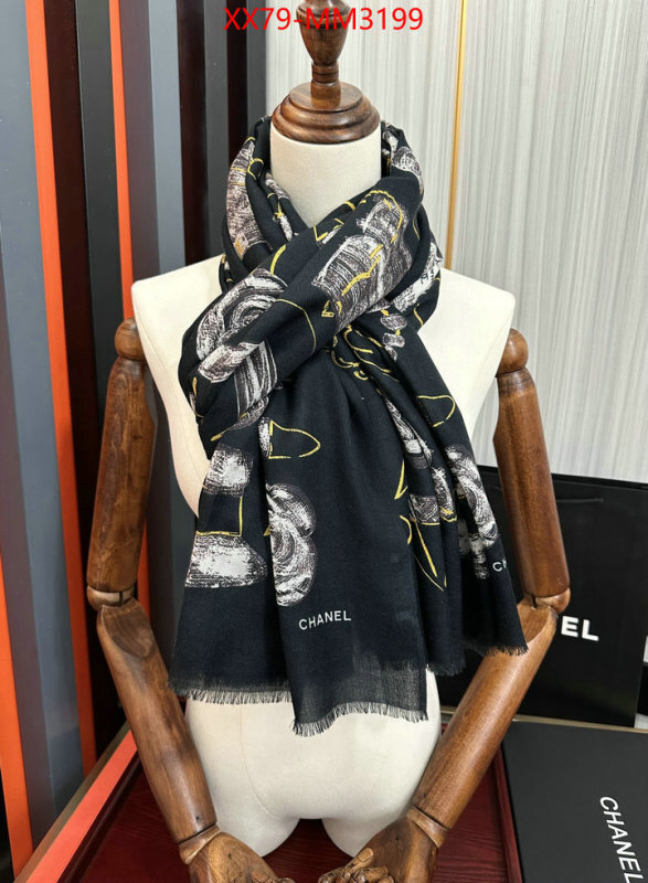 Scarf-Chanel shop the best high quality ID: MM3199 $: 79USD