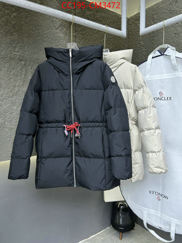Down jacket Women-Moncler buy aaaaa cheap ID: CM3472 $: 195USD