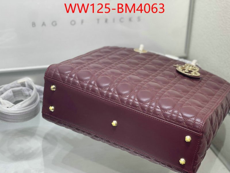 Dior Bags(4A)-Lady- ID: BM4063 $: 125USD,