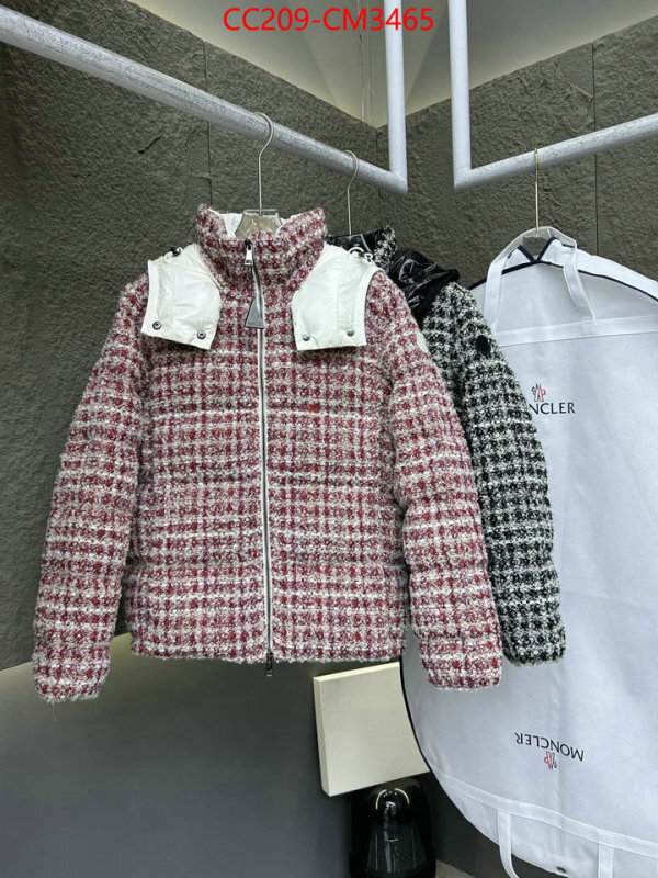 Down jacket Women-Moncler buy 1:1 ID: CM3465 $: 209USD