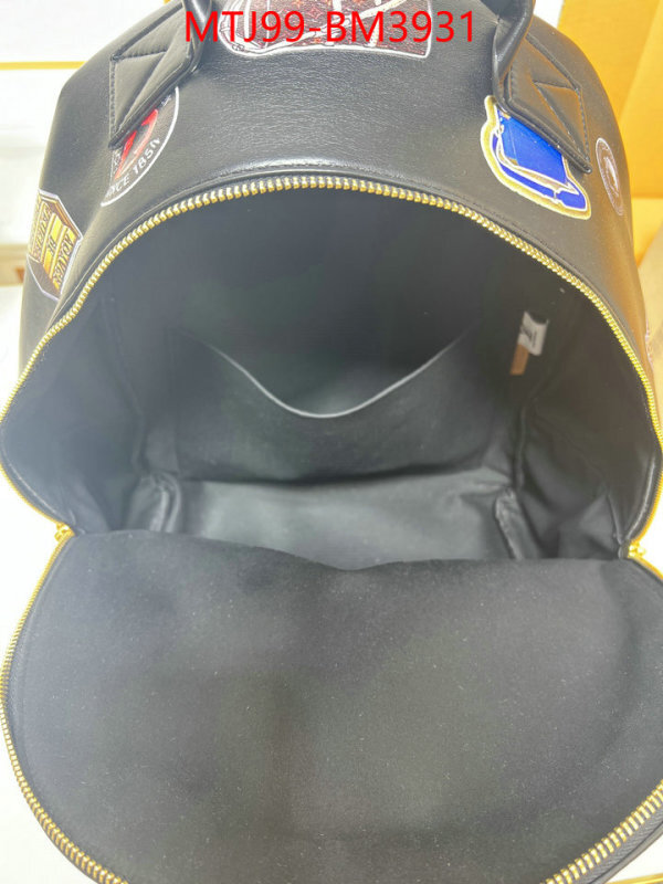 LV Bags(4A)-Backpack- ID: BM3931 $: 99USD,