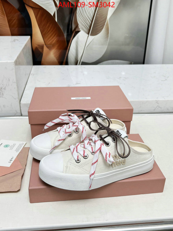 Women Shoes-Miu Miu top quality ID: SM3042 $: 109USD