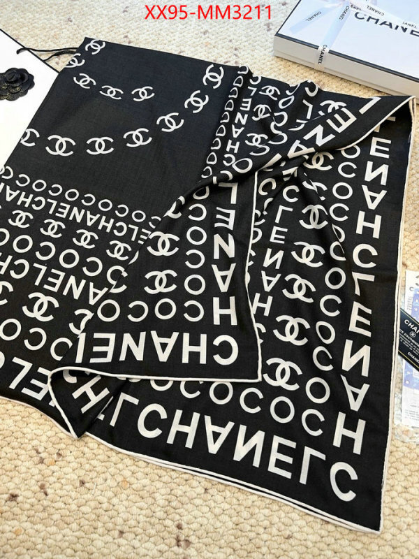 Scarf-Chanel cheap wholesale ID: MM3211 $: 95USD