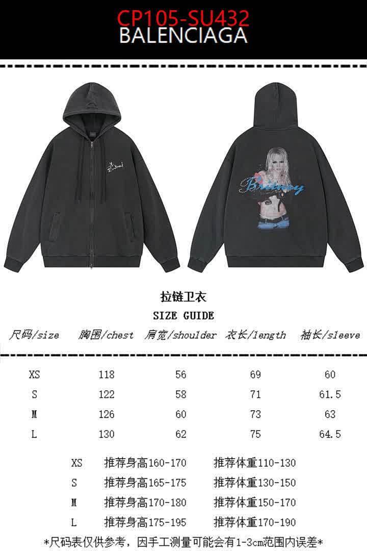 Clothing-Balenciaga ID: SU432 $: 105USD