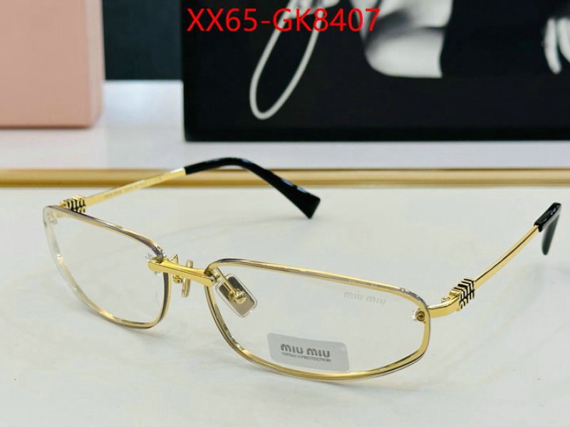 Glasses-Miu Miu ID: GK8407 $: 65USD