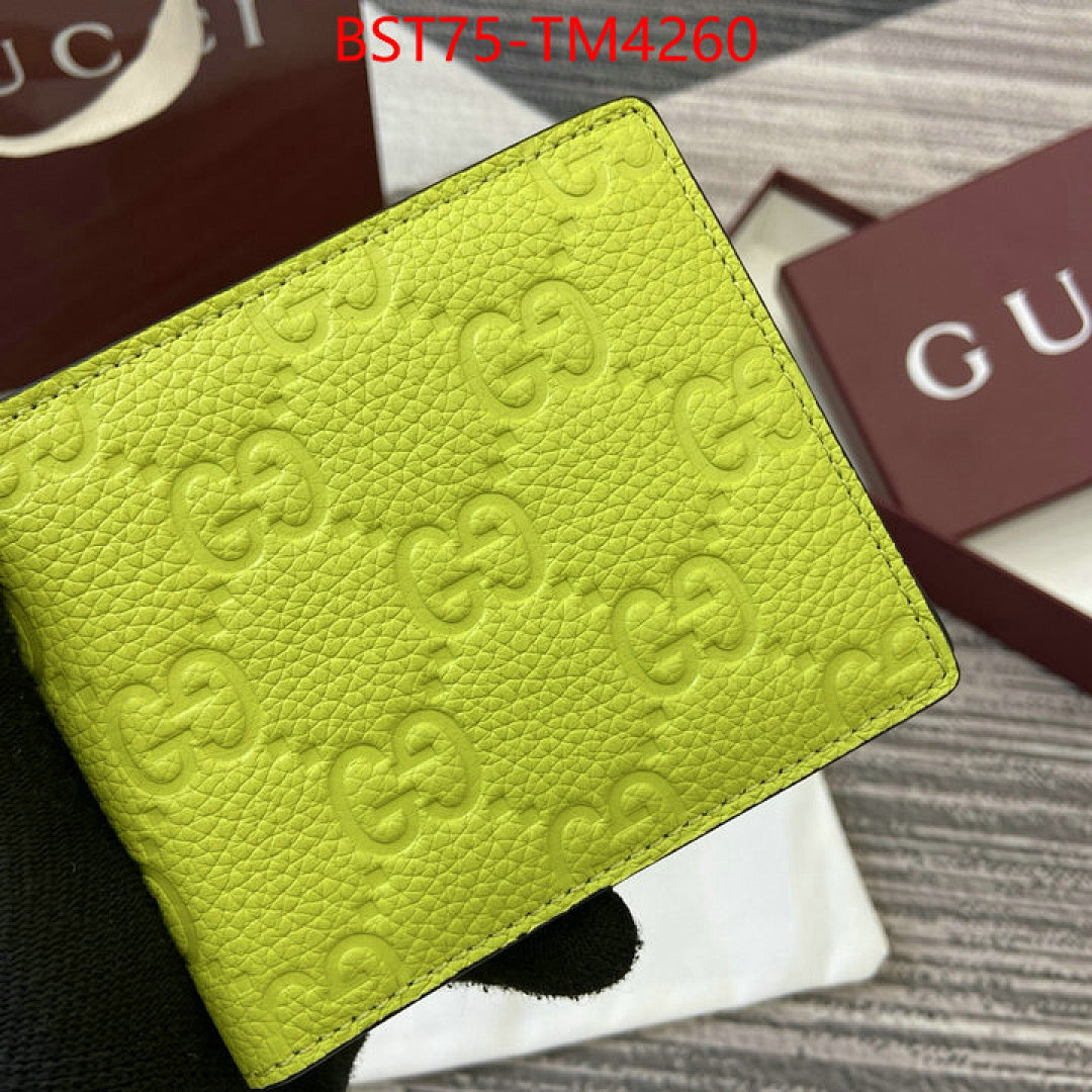 Gucci Bags(TOP)-Wallet- ID: TM4260 $: 75USD,