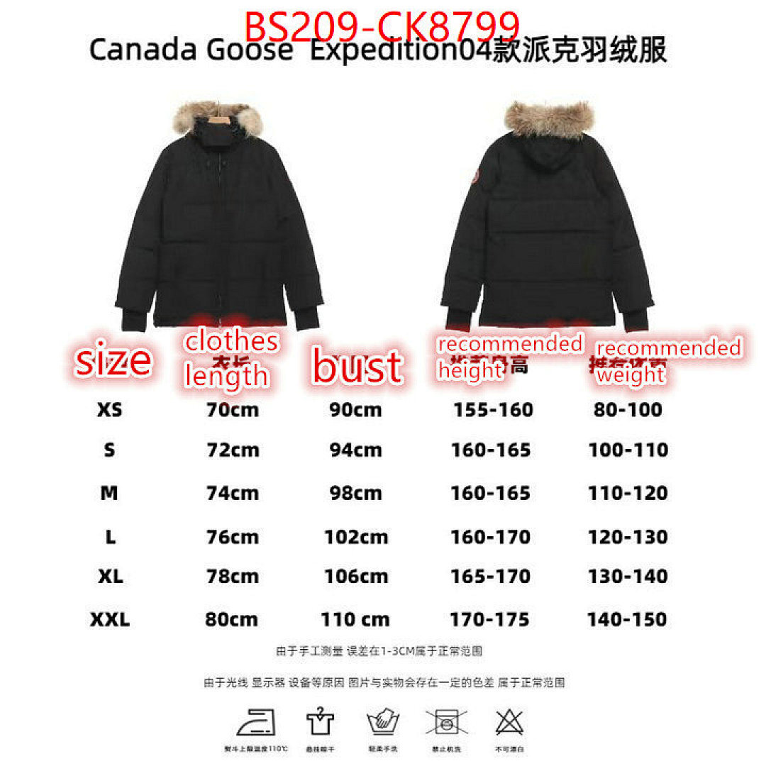 Down jacket Women-Canada Goose ID: CK8799 $: 209USD