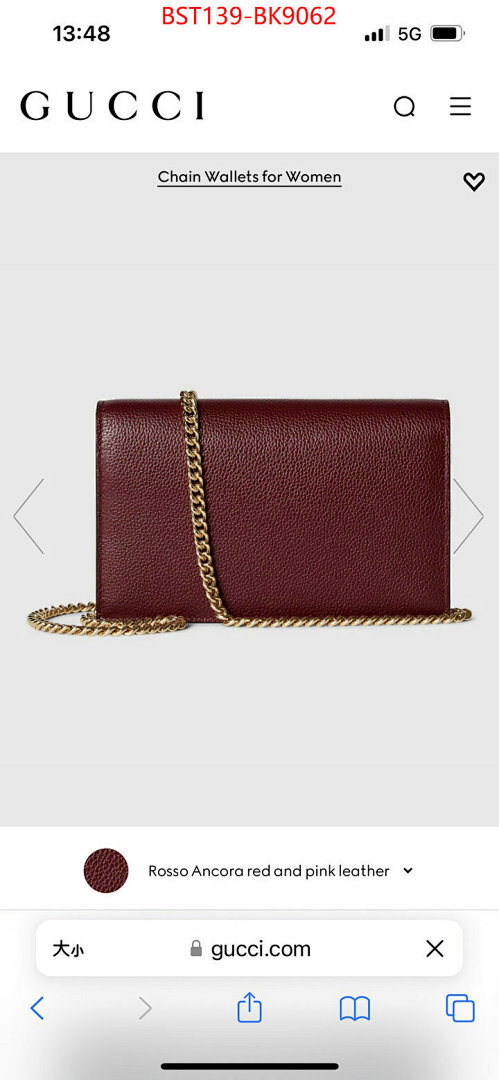 Gucci Bags(TOP)-Crossbody- ID: BK9062 $: 139USD,