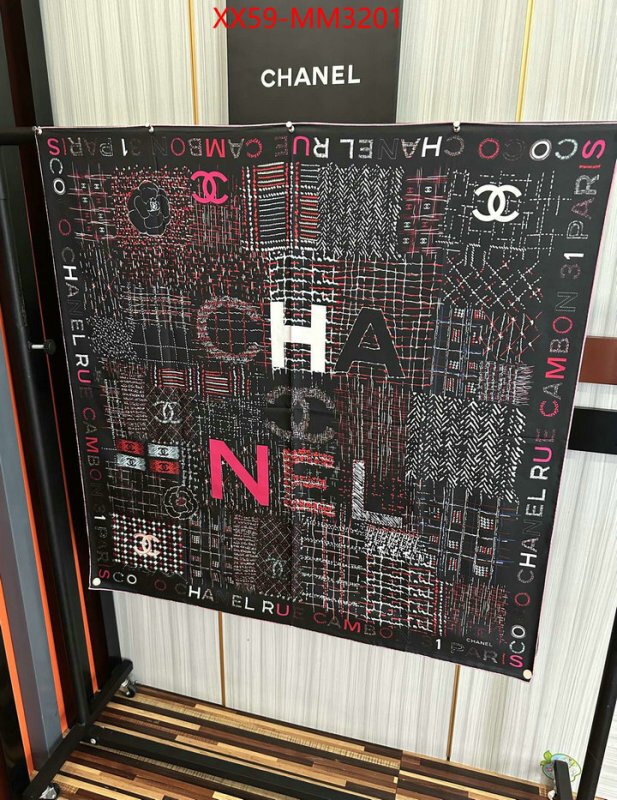 Scarf-Chanel online from china ID: MM3201 $: 59USD