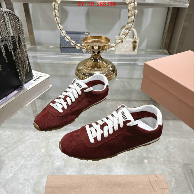 Women Shoes-Miu Miu buy first copy replica ID: SK8316 $: 119USD