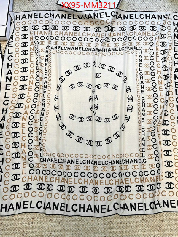 Scarf-Chanel cheap wholesale ID: MM3211 $: 95USD