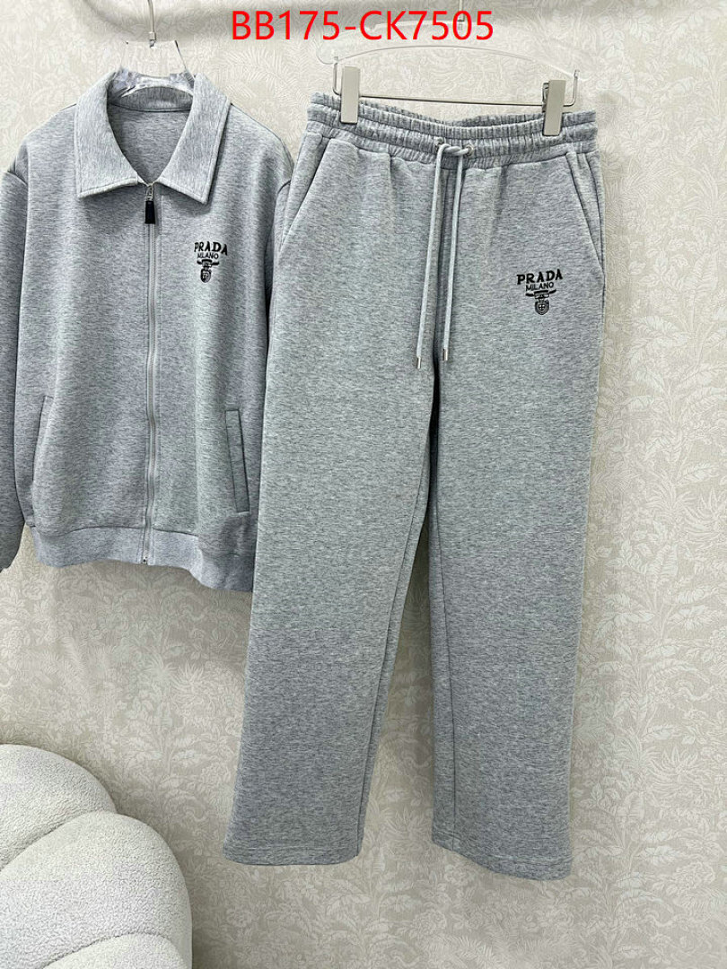 Clothing Set-Prada ID: CK7505 $: 175USD