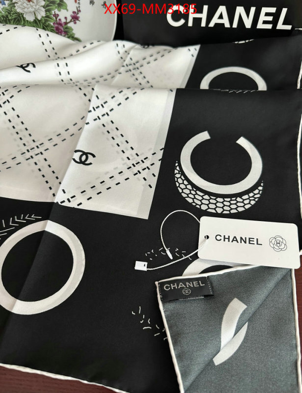 Scarf-Chanel fake high quality ID: MM3185 $: 69USD