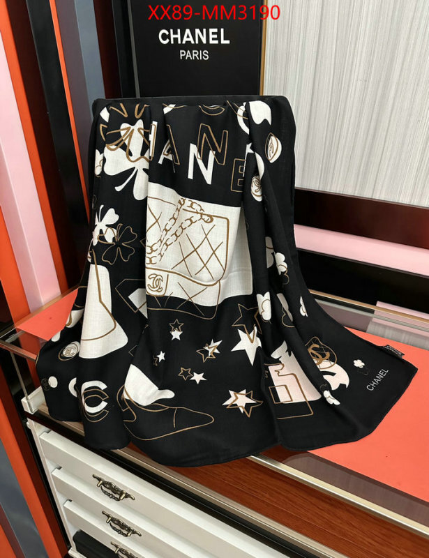 Scarf-Chanel replica best ID: MM3190 $: 89USD