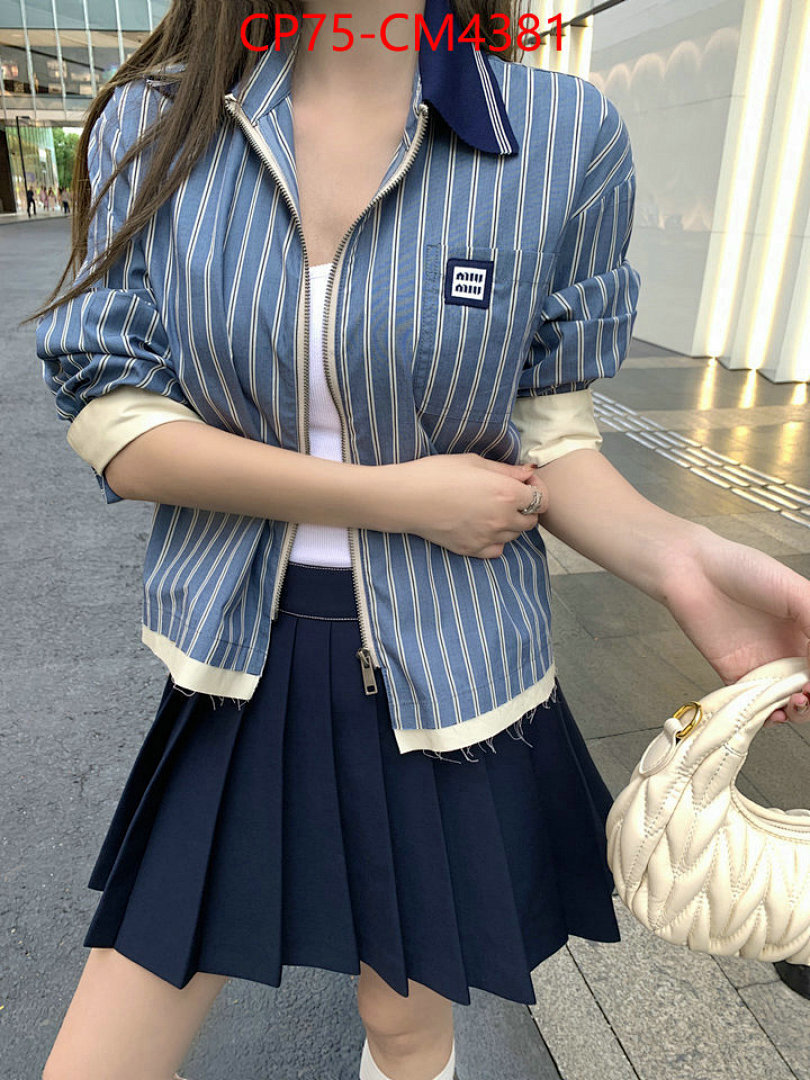 Clothing-MIU MIU ID: CM4381 $: 75USD