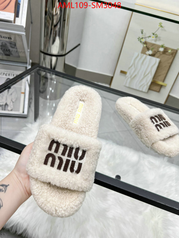 Women Shoes-Miu Miu high quality 1:1 replica ID: SM3048 $: 109USD