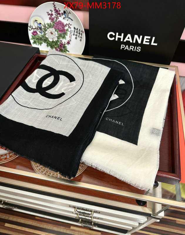 Scarf-Chanel best luxury replica ID: MM3178 $: 79USD
