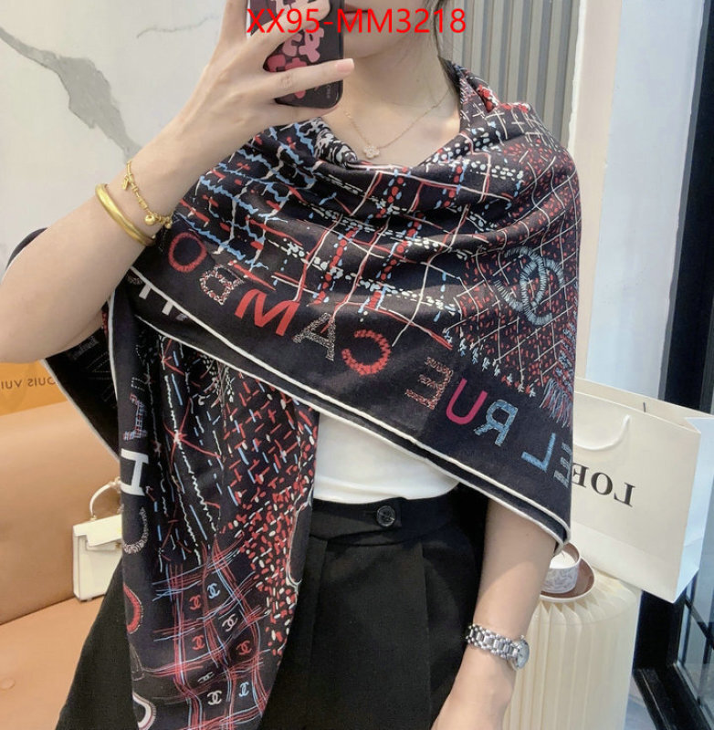 Scarf-Chanel replicas ID: MM3218 $: 95USD