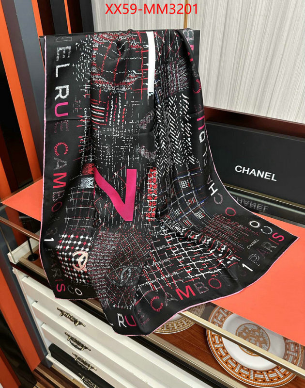 Scarf-Chanel online from china ID: MM3201 $: 59USD