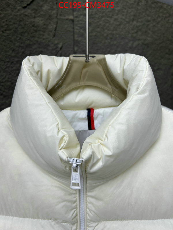 Down jacket Men-Moncler where to buy replicas ID: CM3475 $: 195USD