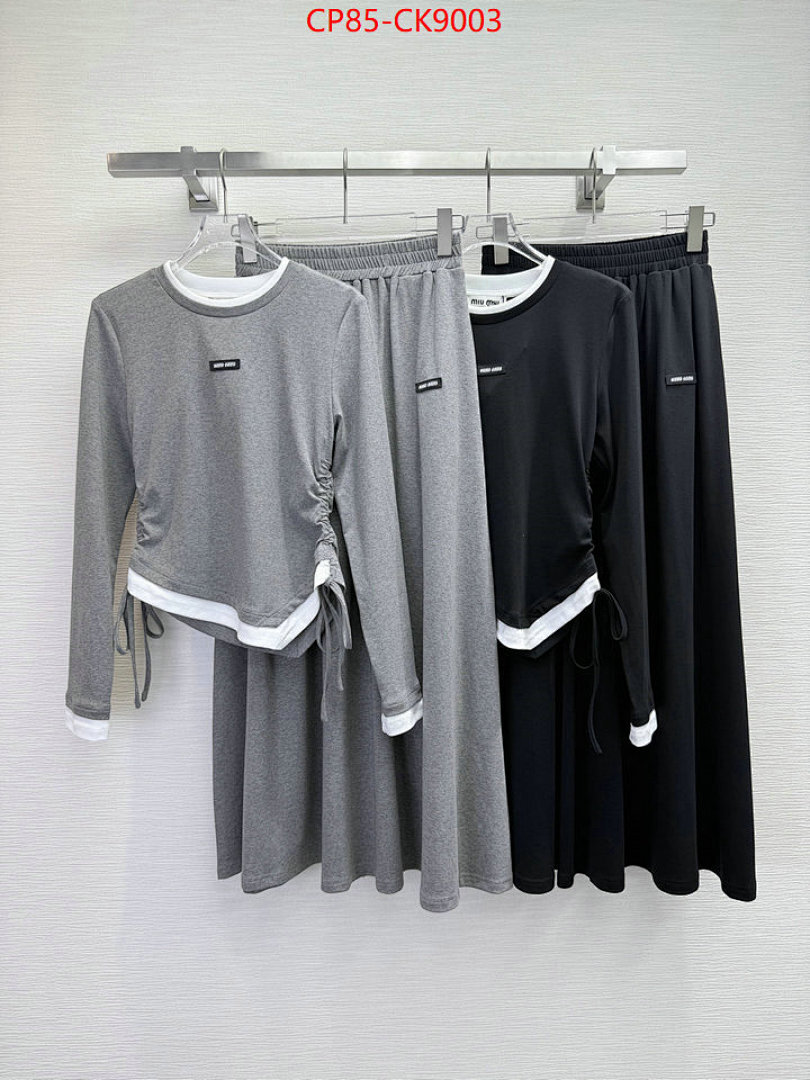 Clothing-MIU MIU ID: CK9003 $: 85USD