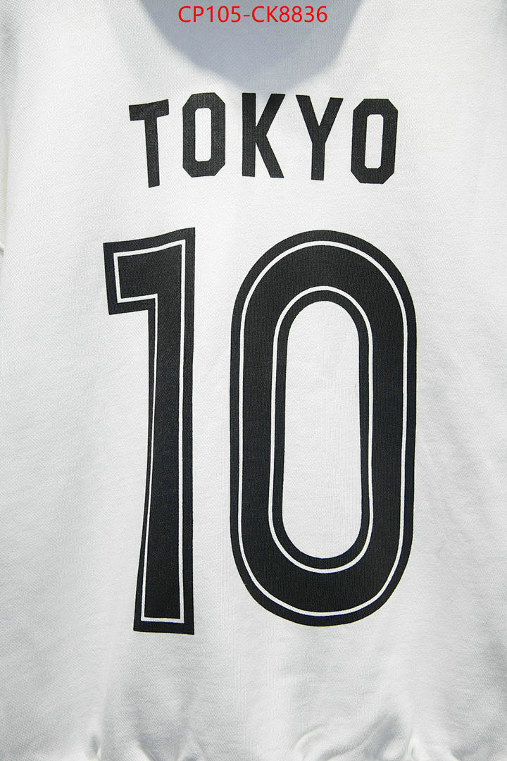 Clothing-Balenciaga ID: CK8836 $: 105USD