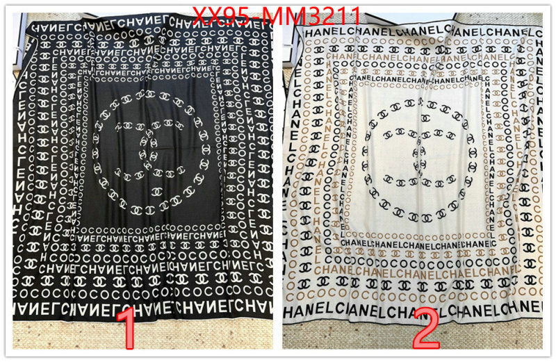 Scarf-Chanel cheap wholesale ID: MM3211 $: 95USD