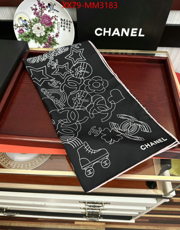 Scarf-Chanel luxury shop ID: MM3183 $: 79USD