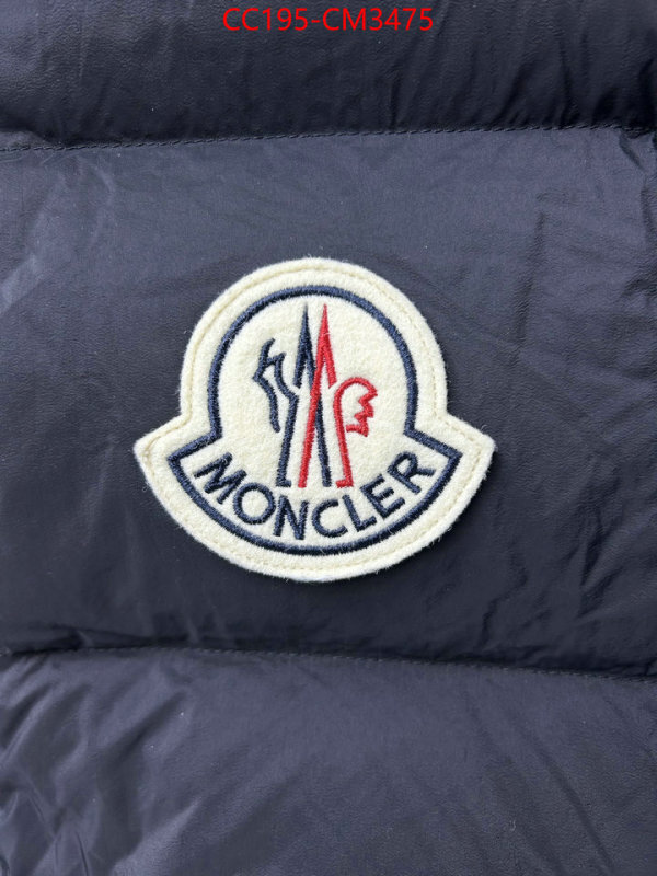Down jacket Men-Moncler where to buy replicas ID: CM3475 $: 195USD