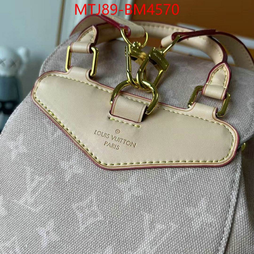 LV Bags(4A)-Backpack- ID: BM4570 $: 89USD,