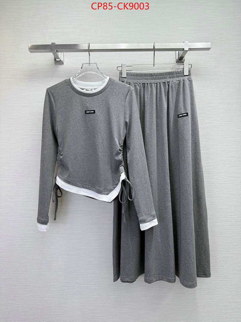 Clothing-MIU MIU ID: CK9003 $: 85USD