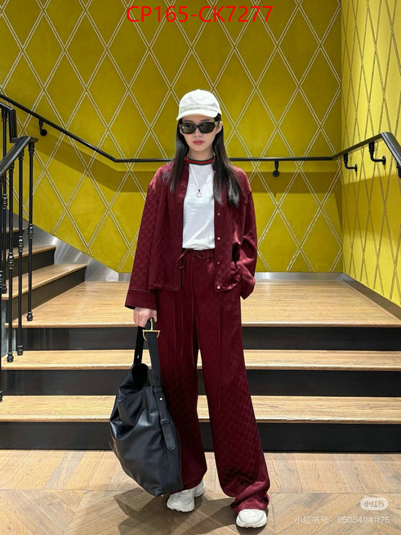 Clothing Set-Gucci ID: CK7277 $: 165USD
