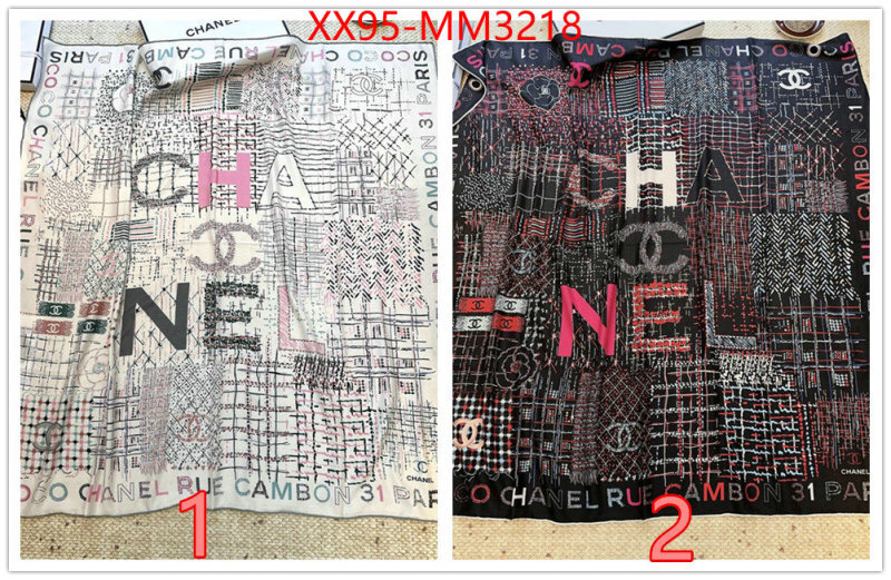 Scarf-Chanel replicas ID: MM3218 $: 95USD
