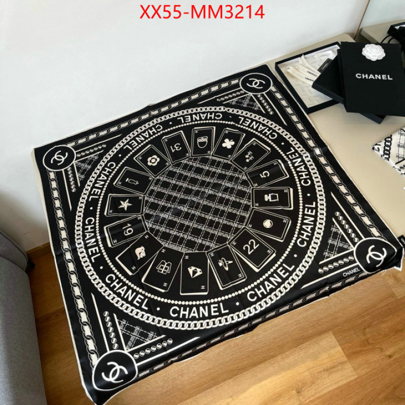 Scarf-Chanel best website for replica ID: MM3214 $: 55USD