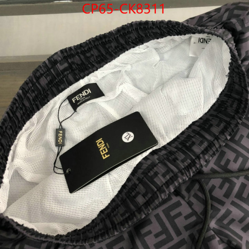 Beach Shorts-Fendi can you buy knockoff ID: CK8311 $: 65USD